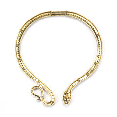 "Thessyra" Blue Snake Choker Necklace