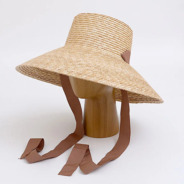 "Heliana" Wide Brim Straw