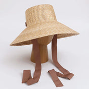 "Heliana" Wide Brim Straw width=100 