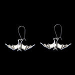 "Minyades" Bat Earrings