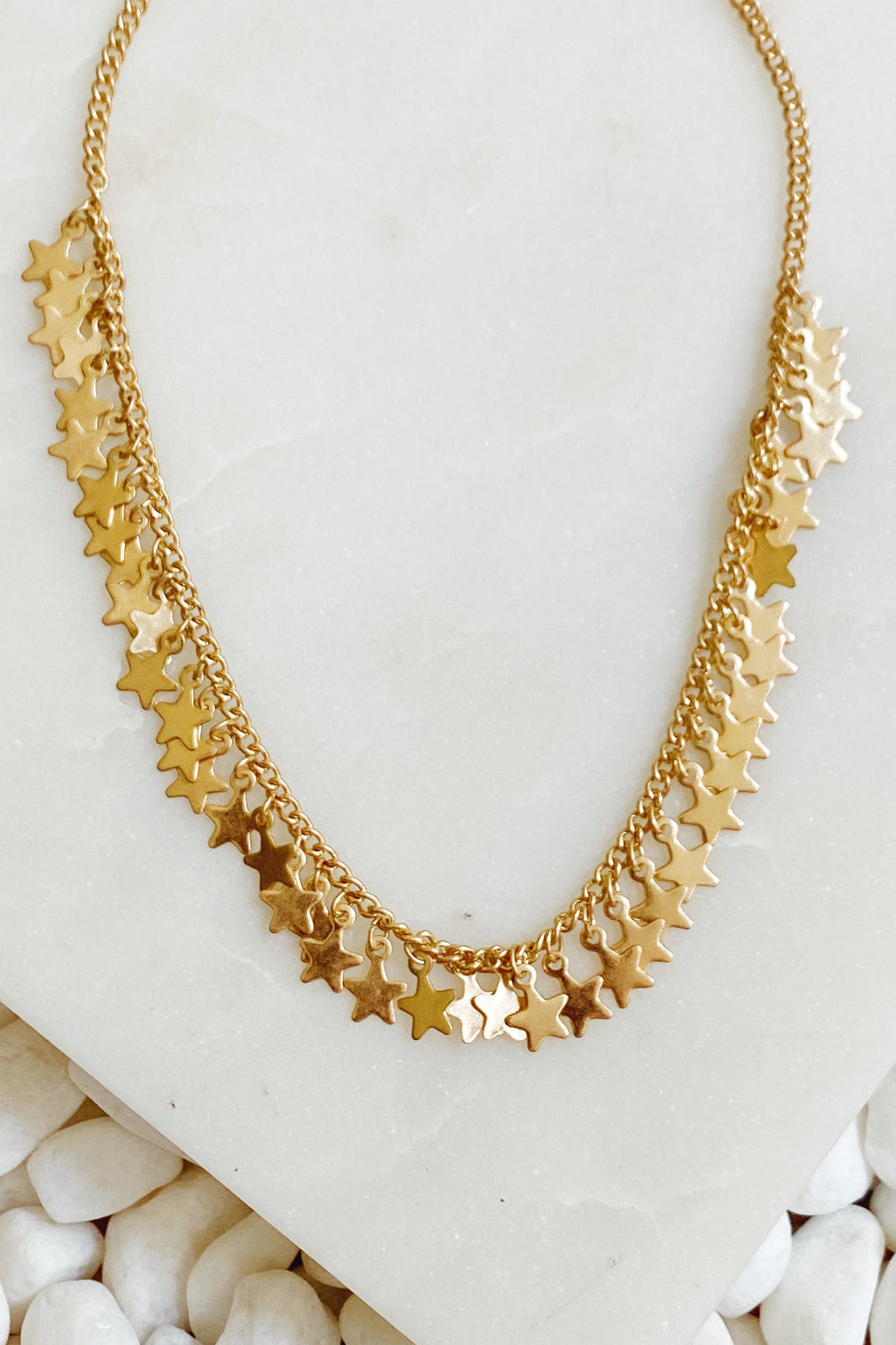 Ruffle Of Stars Necklace-0