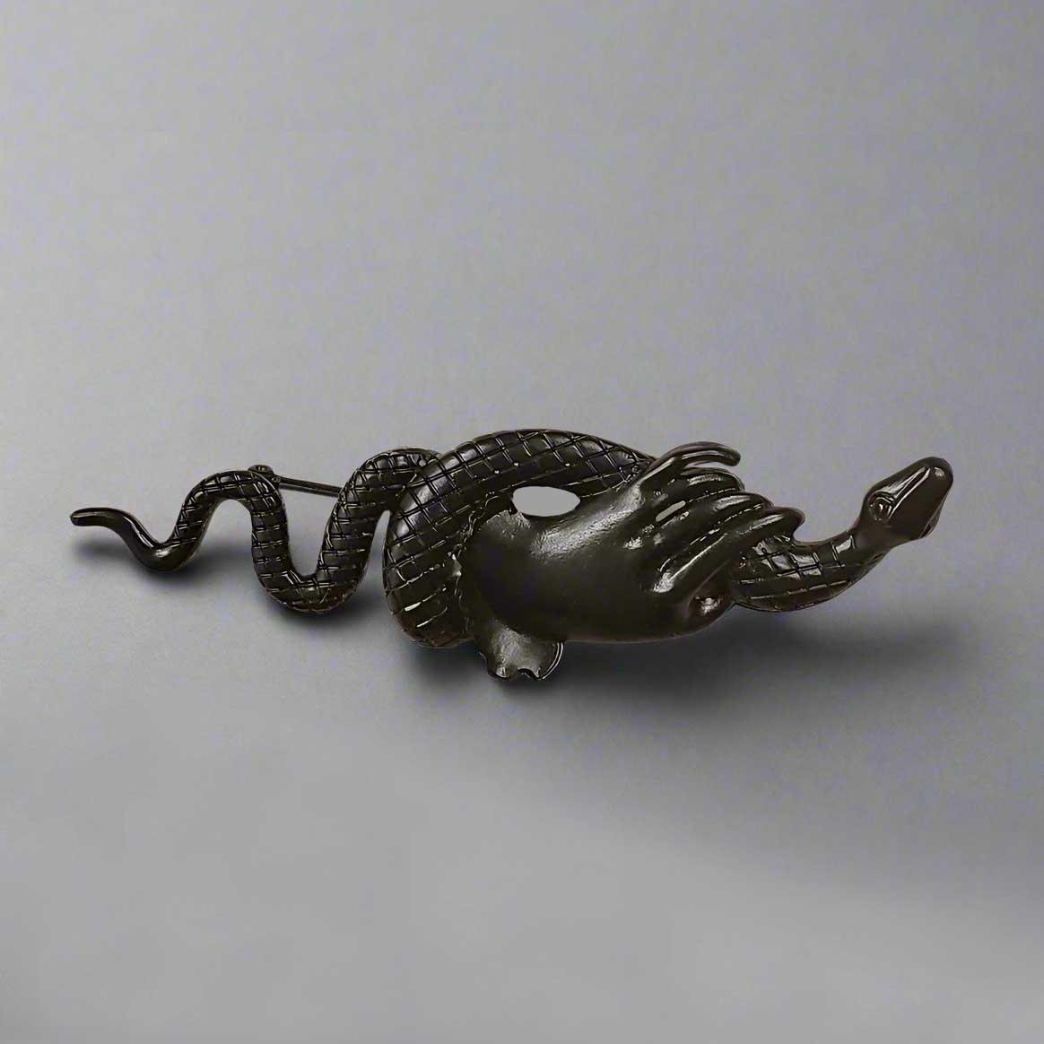 "Cordelia" Snake Brooch