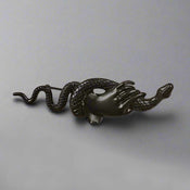 "Cordelia" Snake Brooch width=100 