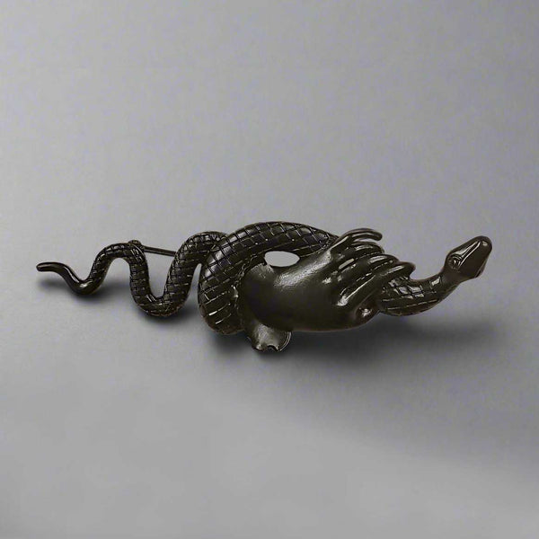 "Cordelia" Snake Brooch