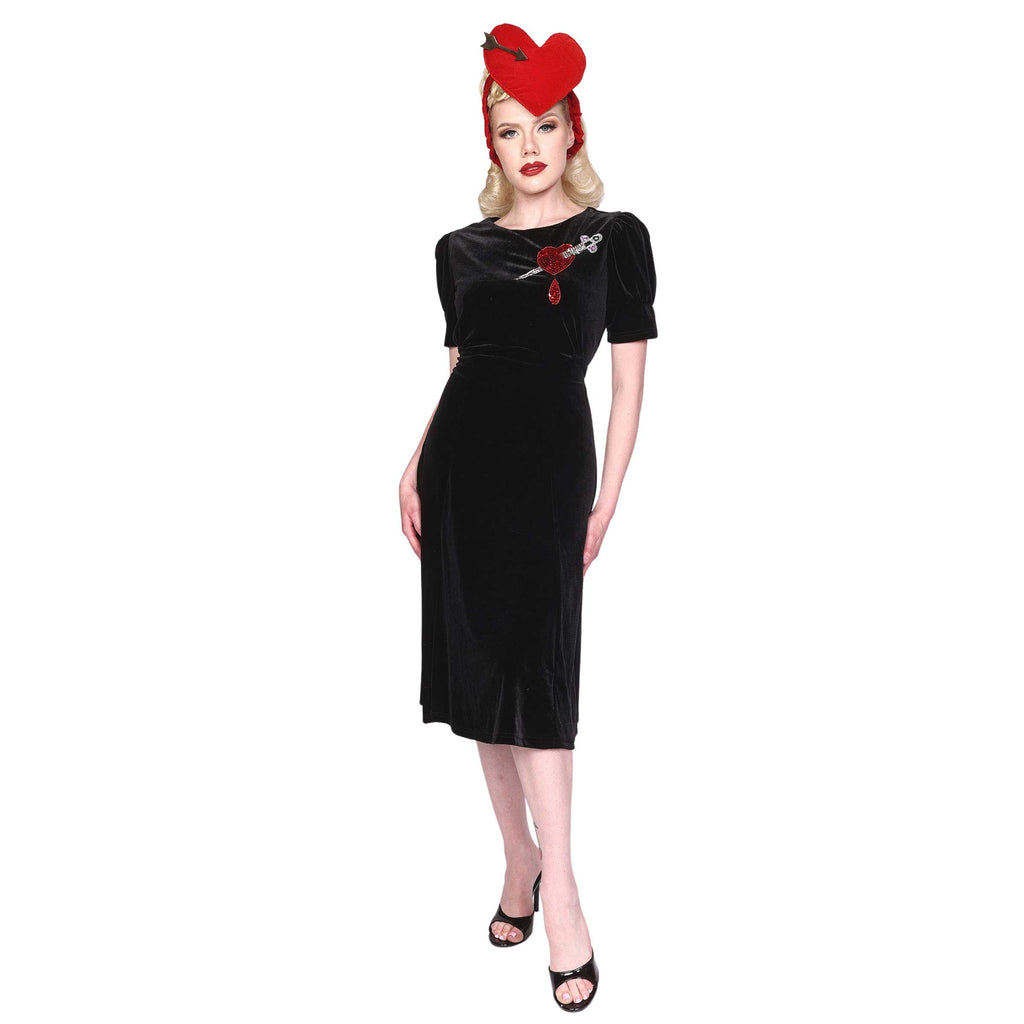 "Jezebel" Heart & Arrow Dress