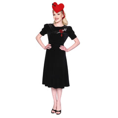 "Jezebel" Heart & Arrow Dress