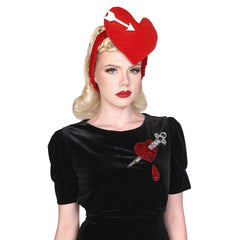 "Jezebel" Heart & Arrow Dress