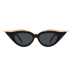 Vaelan - Round Extreme Cat Eye Women's Sunglasses-1 width=100 