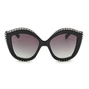ANGOLA | Women Oversized Round Cat Eye Fashion Sunglasses-1 width=100 