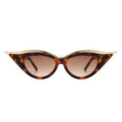 Vaelan - Round Extreme Cat Eye Women's Sunglasses-3 width=100 