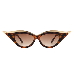 Vaelan - Round Extreme Cat Eye Women's Sunglasses-3