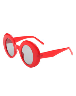 Yoke - Retro Chic Fashion Oversized Round Women's Sunglasses-0 width=100 