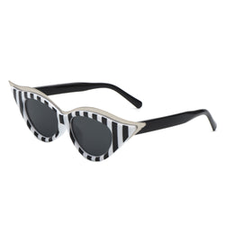 Vaelan - Round Extreme Cat Eye Women's Sunglasses-5 width=100 