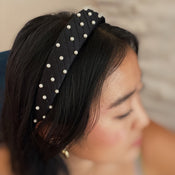 Quilted Elegance Pearl Headband-4 width=100 