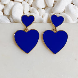 Heart For Game Day Earrings-8 width=100 