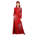 "Evelyn" Spiderweb Gown width=100 