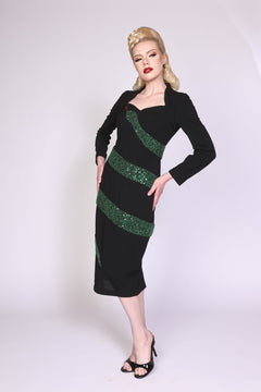 "Eve" Beaded Snake Dress