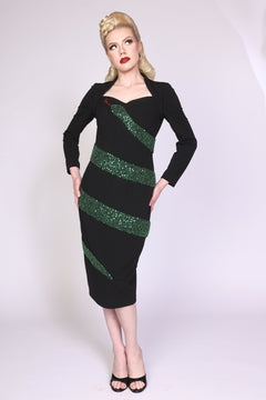 "Eve" Beaded Snake Dress
