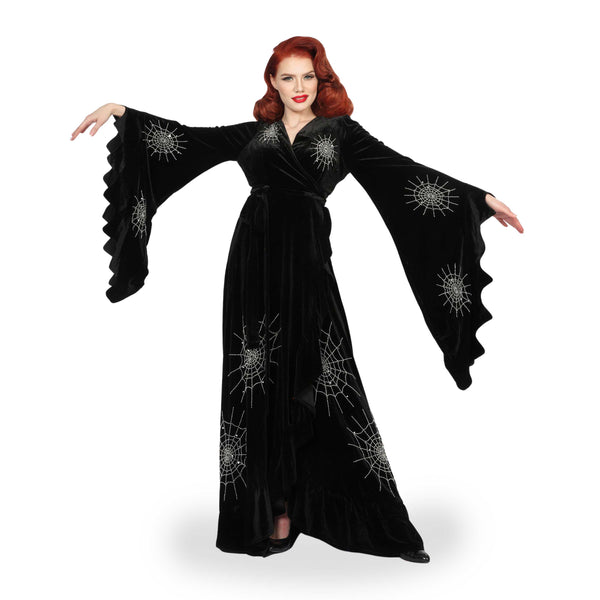 "Carlotta" Spiderweb Robe
