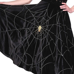 "Isolde" Spiderweb Dress