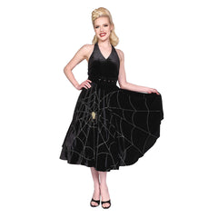"Isolde" Spiderweb Dress