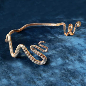 Snake headpiece . Made of real brass Amazon.com : CoTeeZa Gold Medusa Snake Crown - Medusa  main image 3