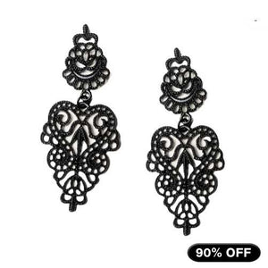 "Rebecca" Gothic Lace Earrings
