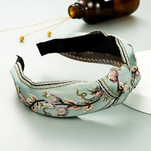 Vintage Embroided Headband-2