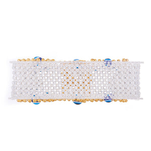 Evil Eye Beaded Bag Acrylic Clutch Bag-2