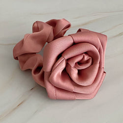 Art Of Work Satin Rose Scrunchie-6 width=100 