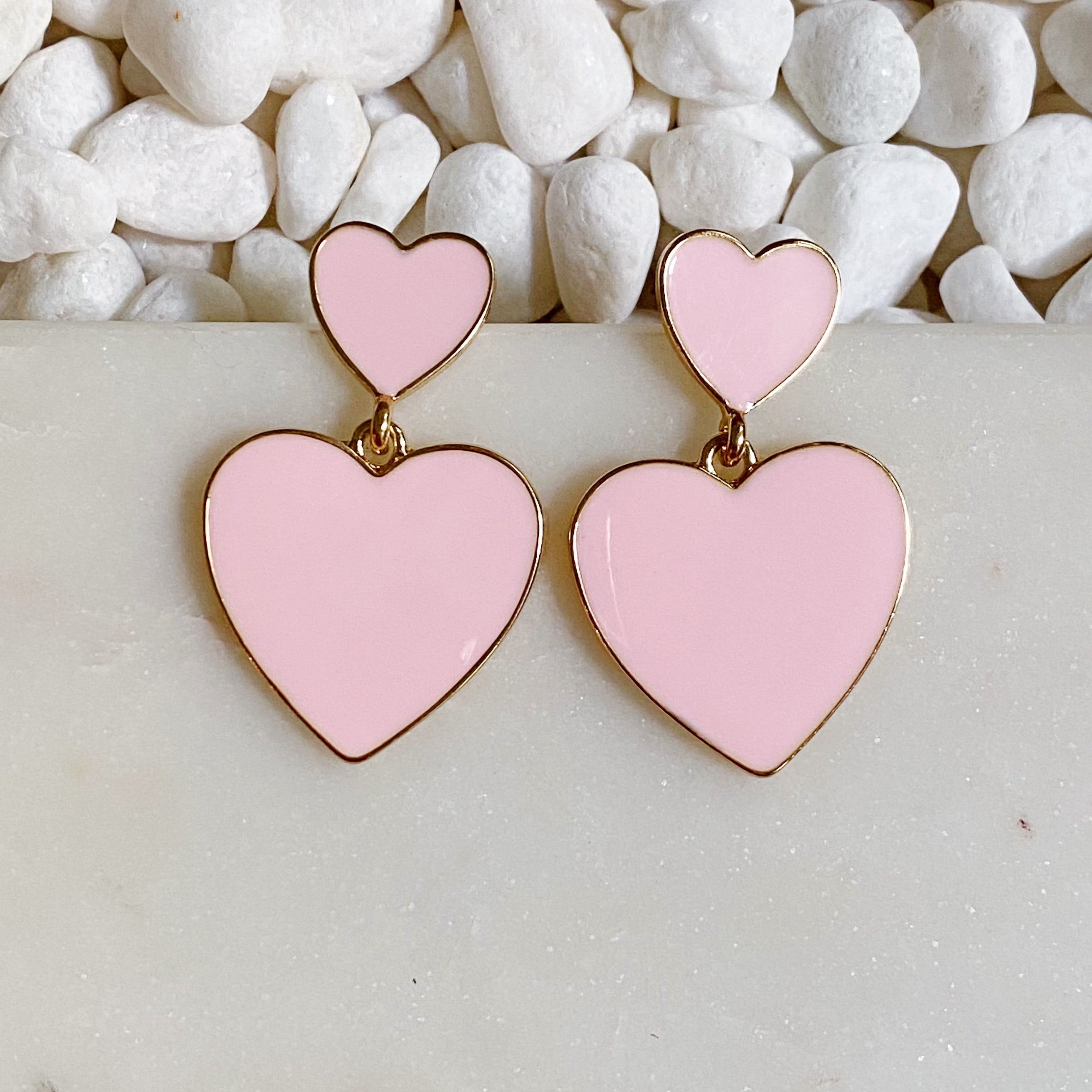 Heart For Game Day Earrings-4