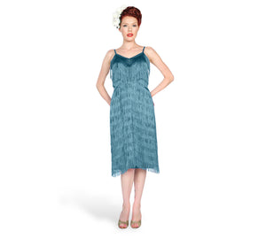 "Leander" 1950s Style Fringe Dress