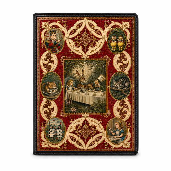 "Alice in Wonderland" Book Clutch #4