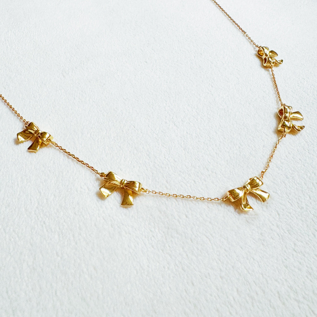 Bow Festival Necklace-0