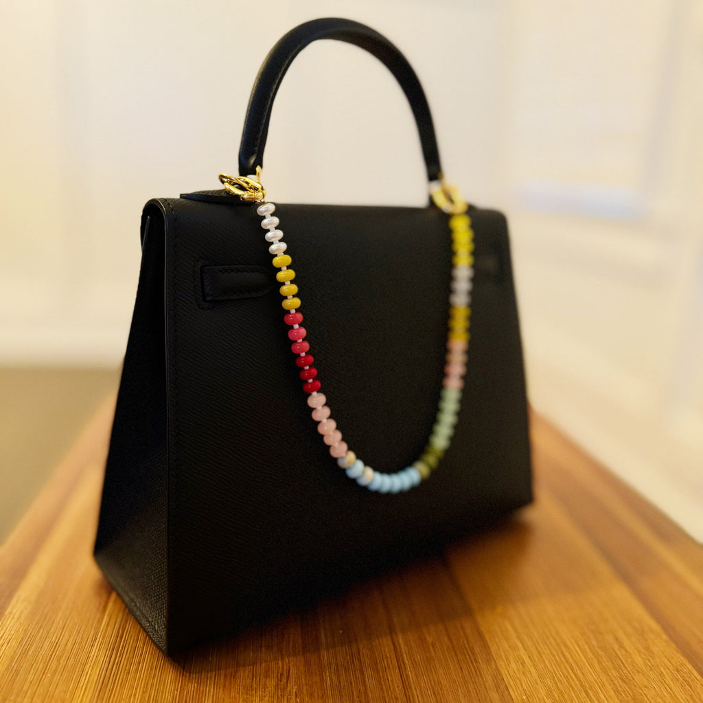 Color Festival Stone Mix Bag Charm-0