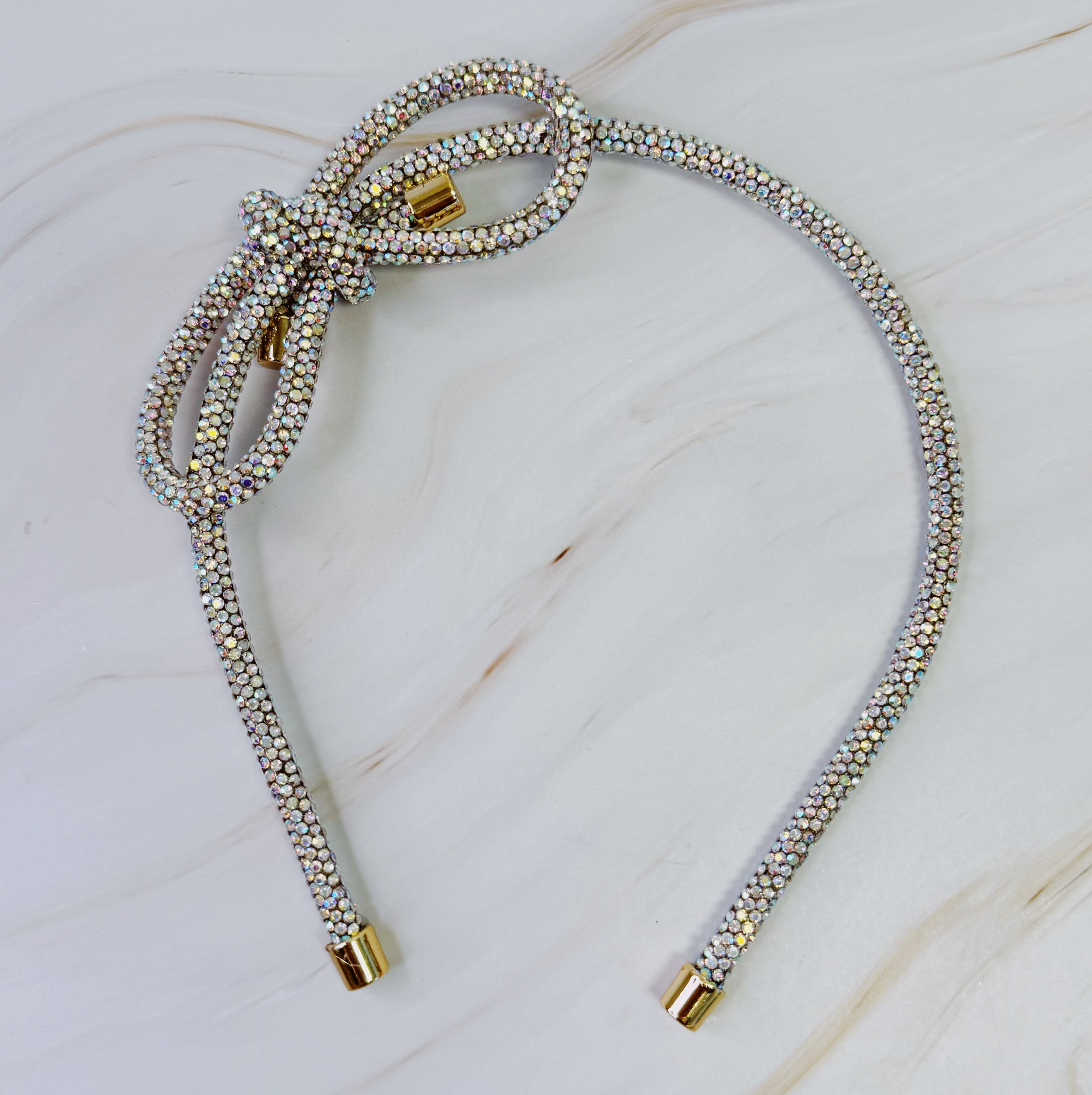 Bling Tube Bow Headband-3