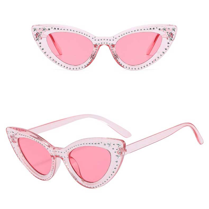 "Cassandra" Rhinestone Star Sunglasses