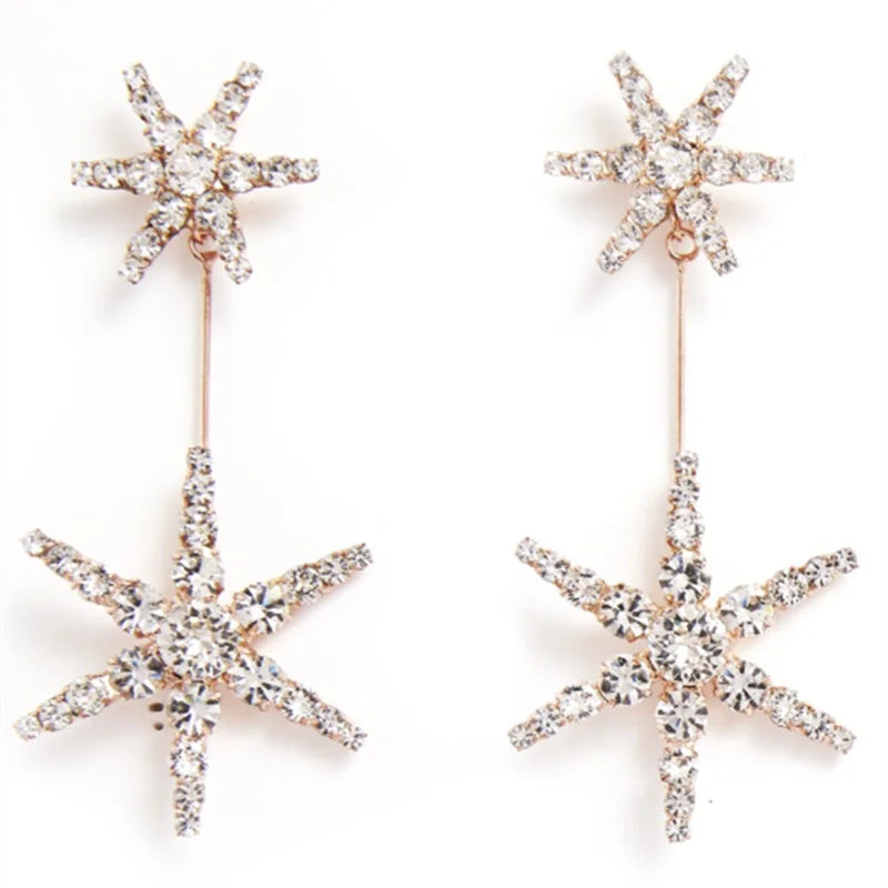 "Laureyne" Star Earrings