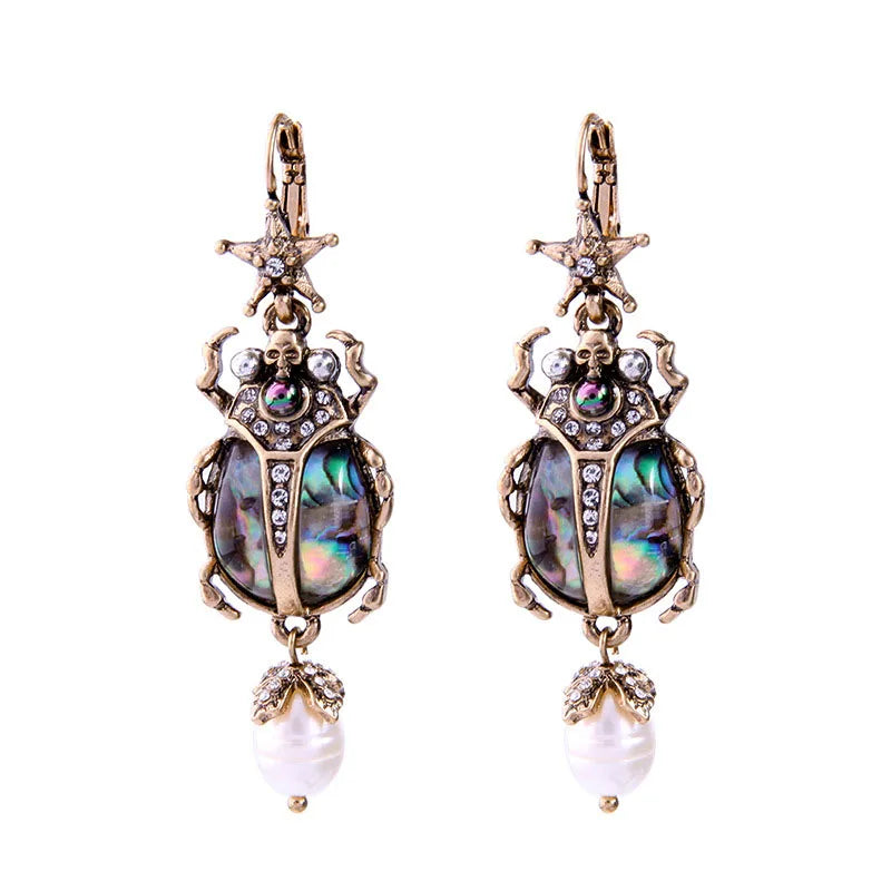 "Astrella" Pearl Star Scarab