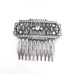 "Lumirosa" Rhinestone Hair Clip