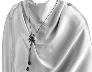 "Rhea" Spiderweb Necklace