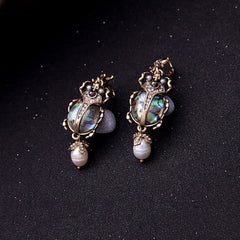 "Astrella" Pearl Star Scarab