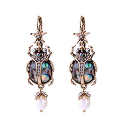 "Astrella" Pearl Star Scarab