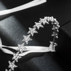 "Radegund" Crystal Star Tiara