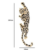 "Grandoff" Leopard Brooch width=100 