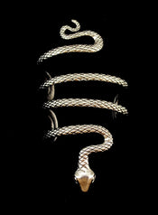 "Pythonis" Snake Arm Cuff width=100 