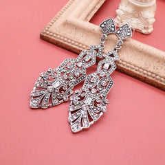 "Eclisette" Art Deco Statement Earrings
