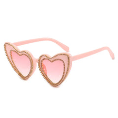 "Wynora" Heart Sunglasses