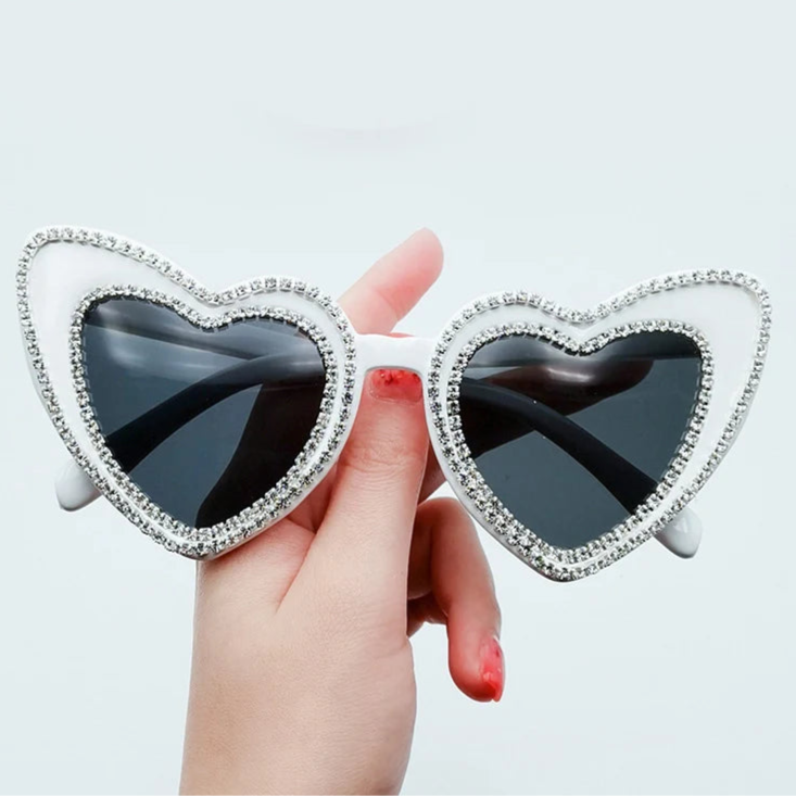 "Wynora" Heart Sunglasses