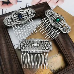 "Lumirosa" Rhinestone Hair Clip